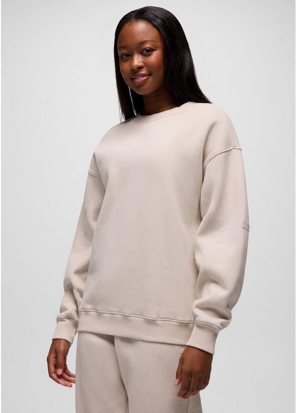 DreamFleece Crew Sweatshirt, Color: Almond, image 1