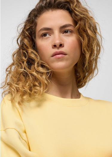 DreamFleece Crew Sweatshirt, Color: Vanilla Bean, image 23