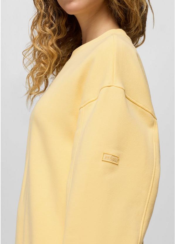 DreamFleece Crew Sweatshirt, Color: Vanilla Bean, image 4