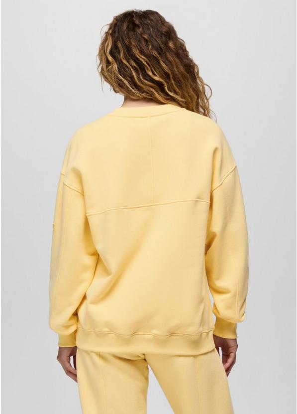 DreamFleece Crew Sweatshirt, Color: Vanilla Bean, image 2