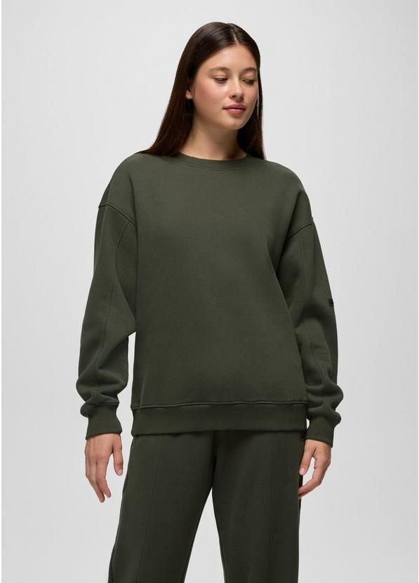 DreamFleece Crew Sweatshirt, Color: Spruce, image 8