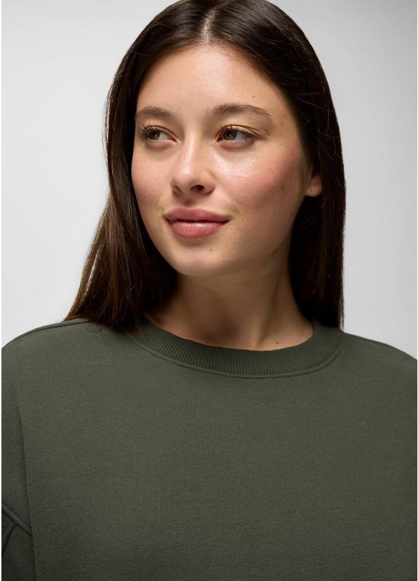 DreamFleece Crew Sweatshirt, Color: Spruce, image 3