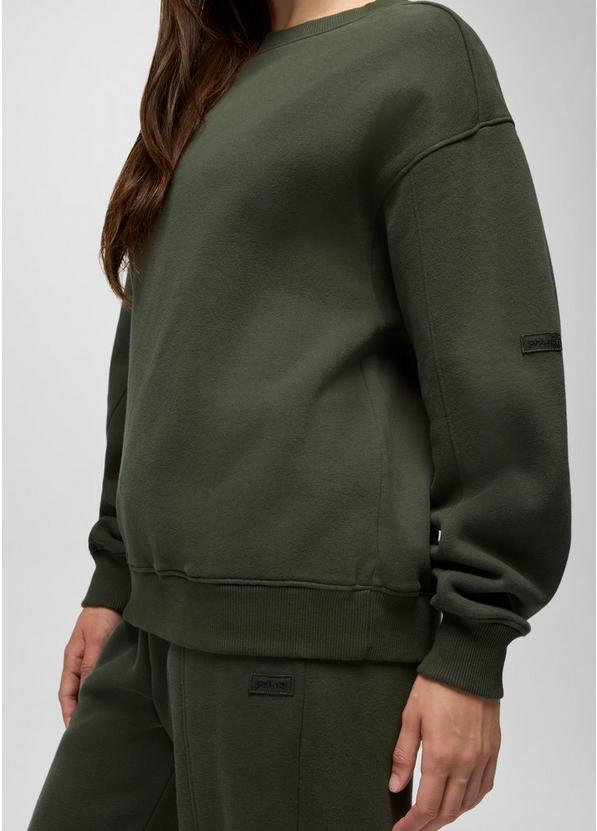 DreamFleece Crew Sweatshirt, Color: Spruce, image 4