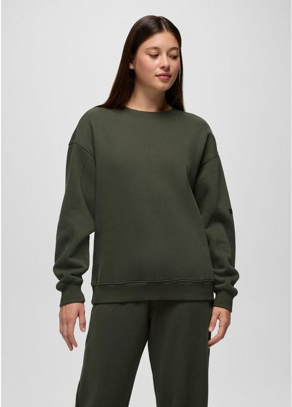 DreamFleece Crew Sweatshirt, Color: Spruce, image 1