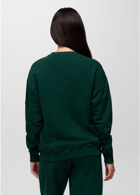 DreamFleece Crew Sweatshirt, Color: Root Green, image 2