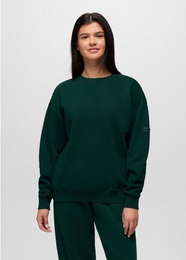 DreamFleece Crew Sweatshirt, Color: Root Green, image 13