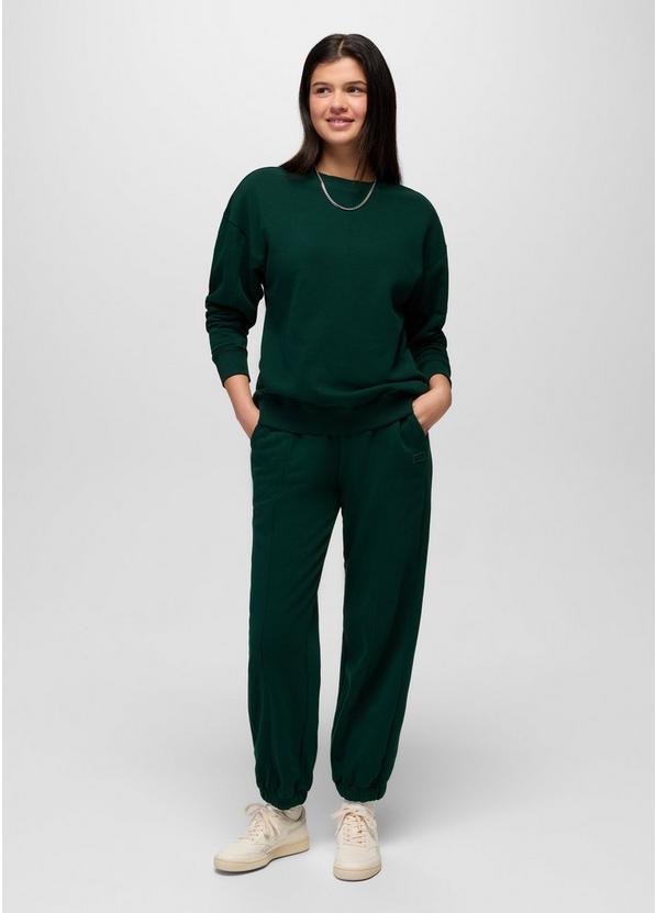 DreamFleece Crew Sweatshirt, Color: Root Green, image 5
