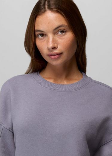 DreamFleece Crew Sweatshirt, Color: Taro, image 19