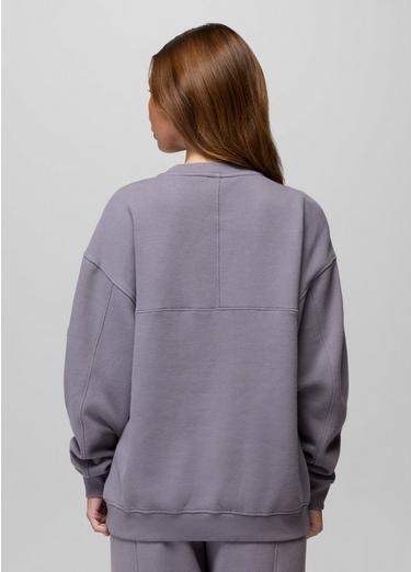 DreamFleece Crew Sweatshirt, Color: Taro, image 10