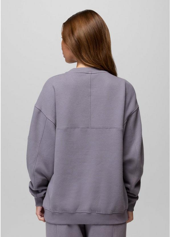 DreamFleece Crew Sweatshirt, Color: Taro, image 2