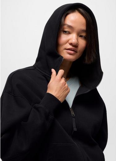 DreamFleece Full Zip Hoodie, Color: Black, image 16