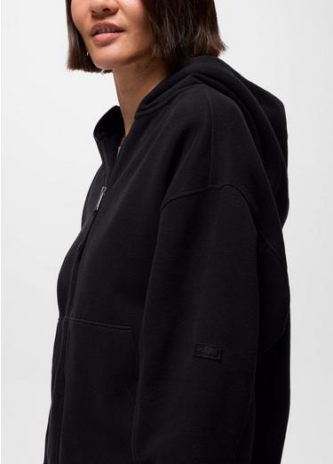 DreamFleece Full Zip Hoodie, Color: Black, image 15