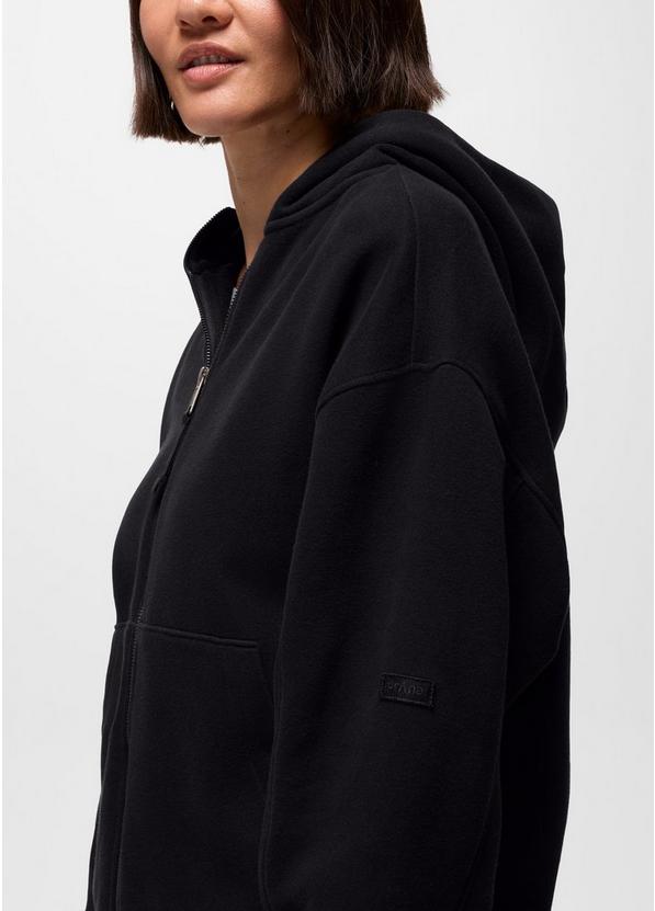DreamFleece Full Zip Hoodie, Color: Black, image 3