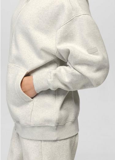 DreamFleece Full Zip Hoodie, Color: Light Heather Grey, image 8