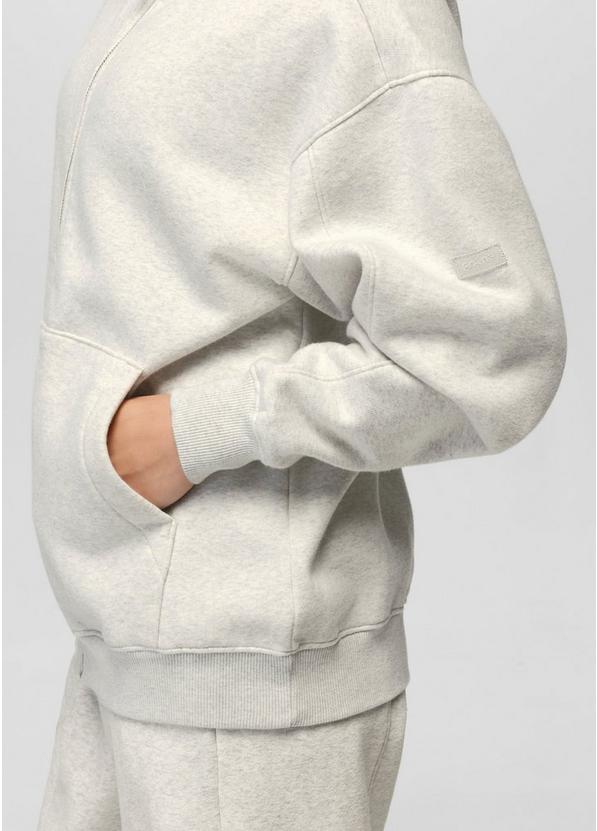 DreamFleece Full Zip Hoodie, Color: Light Heather Grey, image 4