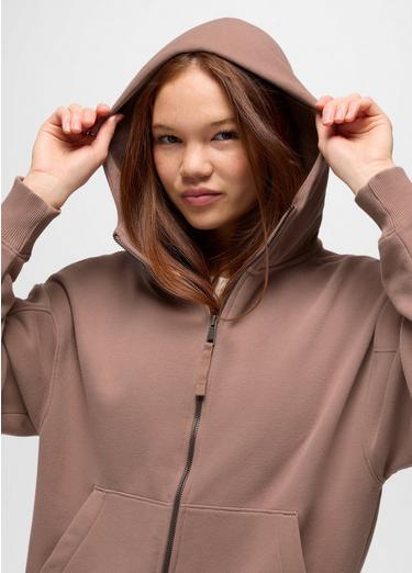 DreamFleece Full Zip Hoodie, Color: Shroom, image 11