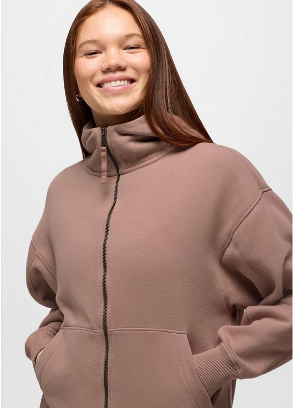 DreamFleece Full Zip Hoodie, Color: Shroom, image 4