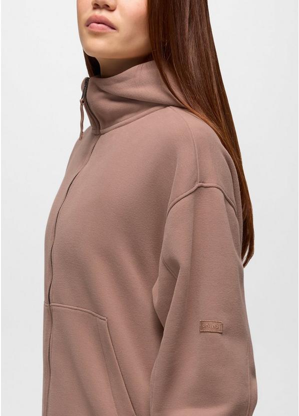 DreamFleece Full Zip Hoodie, Color: Shroom, image 5