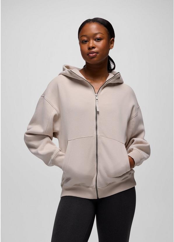 DreamFleece Full Zip Hoodie, Color: Almond, image 7