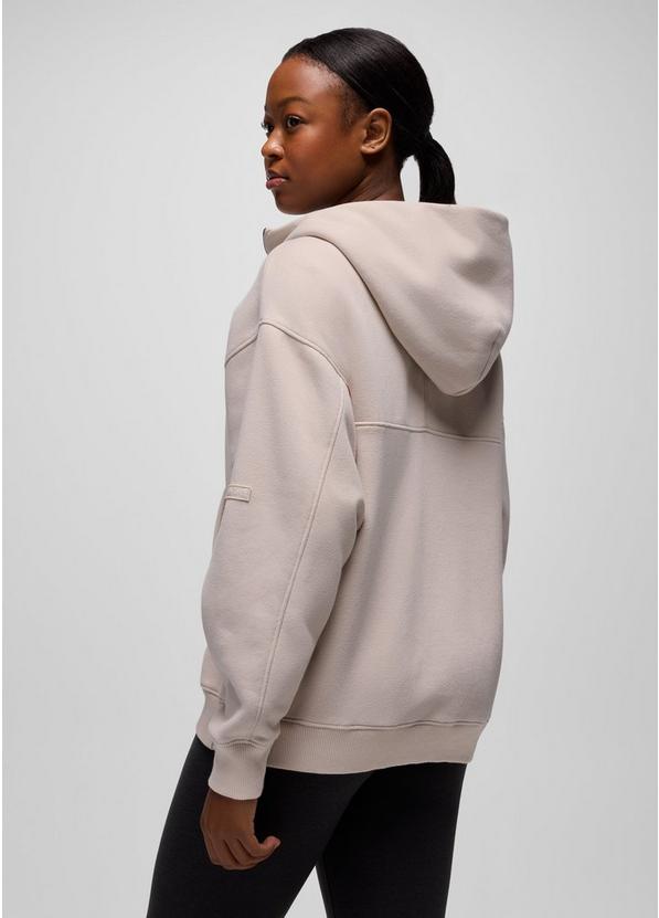 DreamFleece Full Zip Hoodie, Color: Almond, image 2