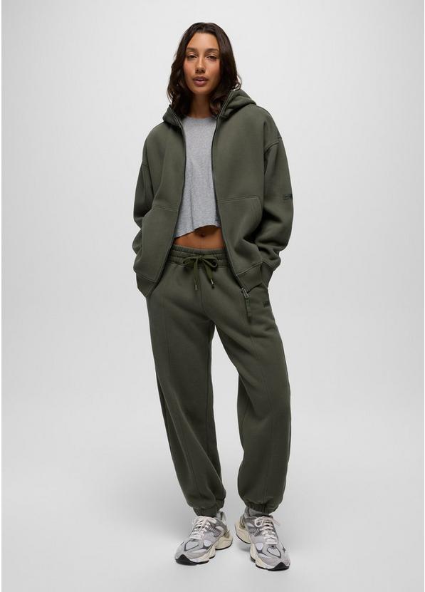 DreamFleece Full Zip Hoodie, Color: Spruce, image 5