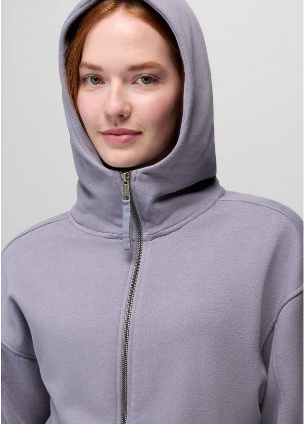 DreamFleece Full Zip Hoodie, Color: Taro, image 3