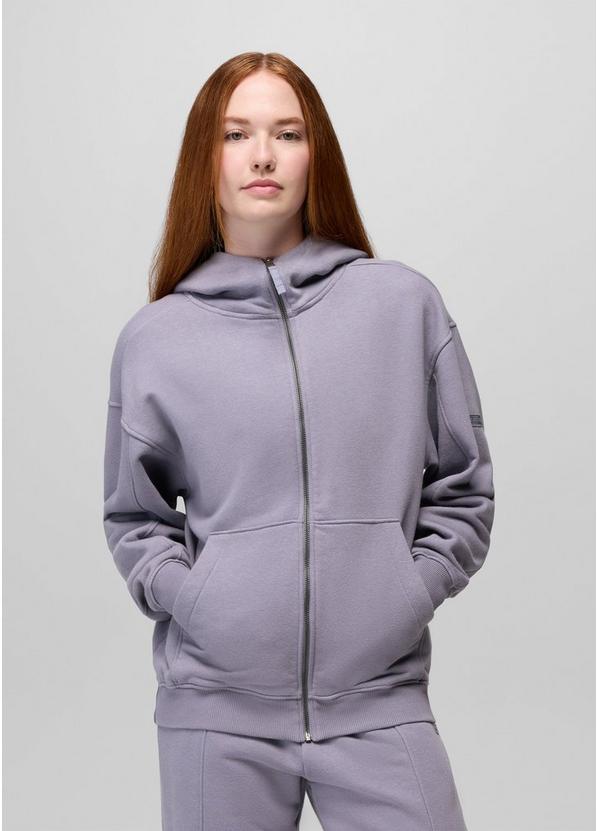 DreamFleece Full Zip Hoodie, Color: Taro, image 1