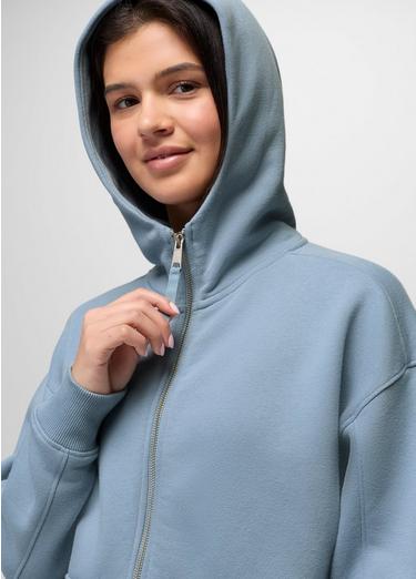 DreamFleece Full Zip Hoodie, Color: Glacier Skies, image 11