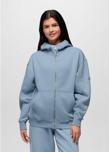 DreamFleece Full Zip Hoodie, Color: Glacier Skies, image 9