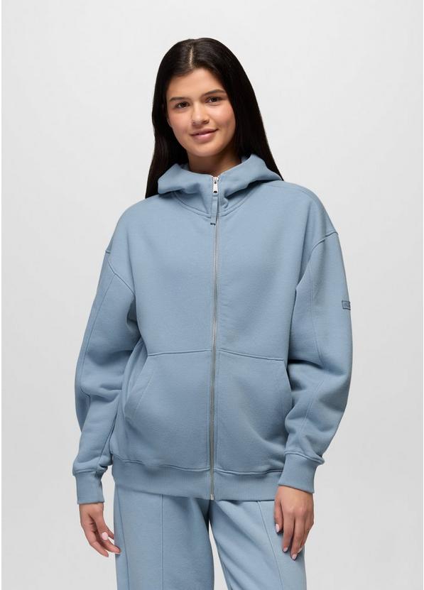 DreamFleece Full Zip Hoodie, Color: Glacier Skies, image 1