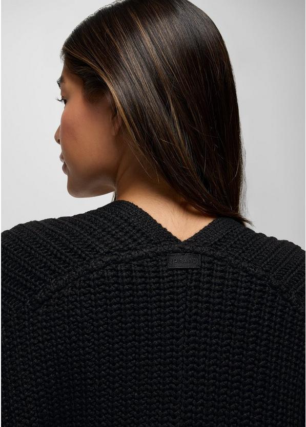 Sunday River Long Cardigan, Color: Black, image 5