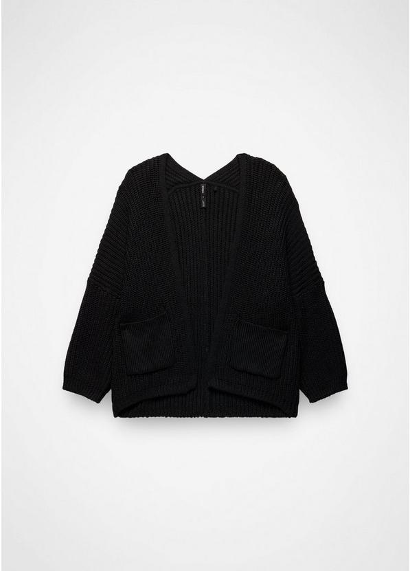 Sunday River Long Cardigan, Color: Black, image 7
