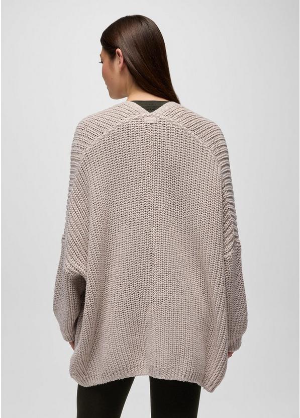 Sunday River Long Cardigan, Color: Almond, image 9