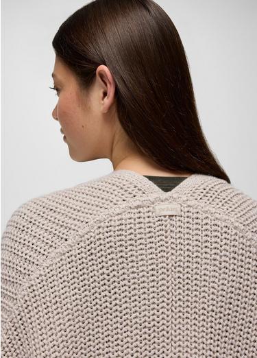 Sunday River Long Cardigan, Color: Almond, image 4