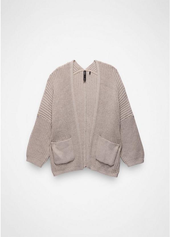 Sunday River Long Cardigan, Color: Almond, image 7