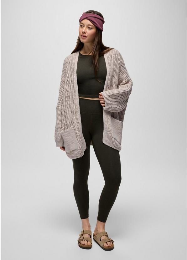 Sunday River Long Cardigan, Color: Almond, image 6