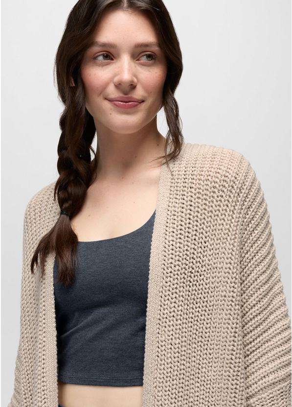Sunday River Long Cardigan, Color: Beach Pebble, image 3