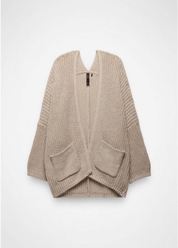 Sunday River Long Cardigan, Color: Beach Pebble, image 6