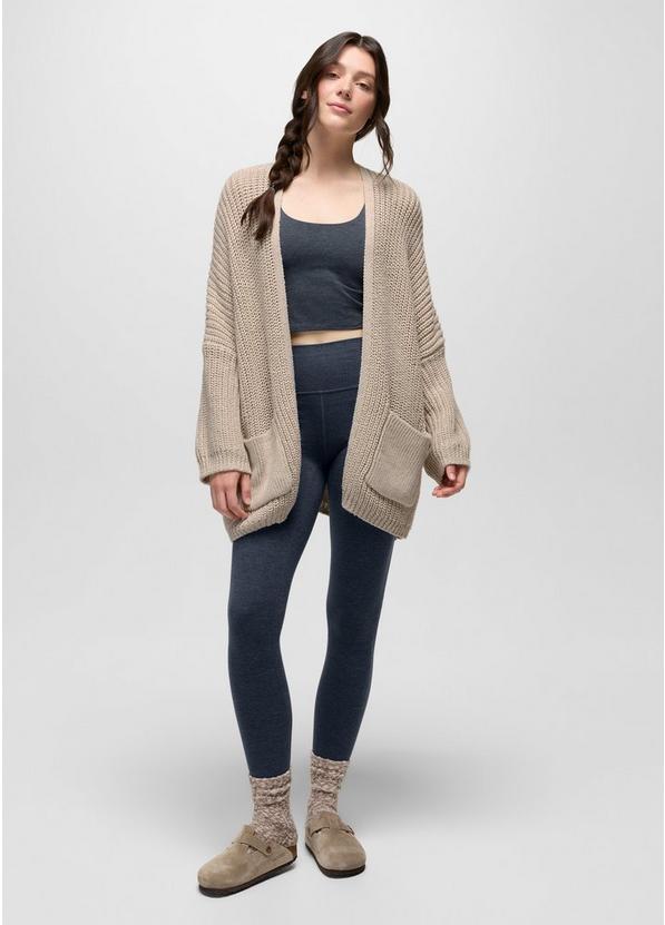 Sunday River Long Cardigan, Color: Beach Pebble, image 5