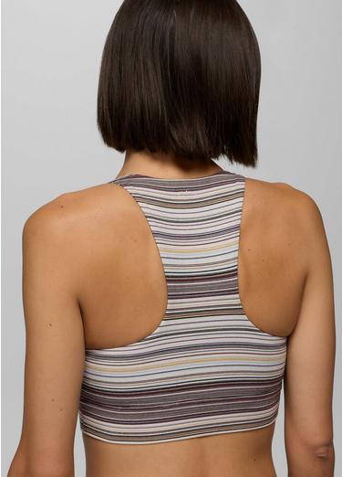 Heavana Henley Bra, Color: Almond Microstripe, image 8