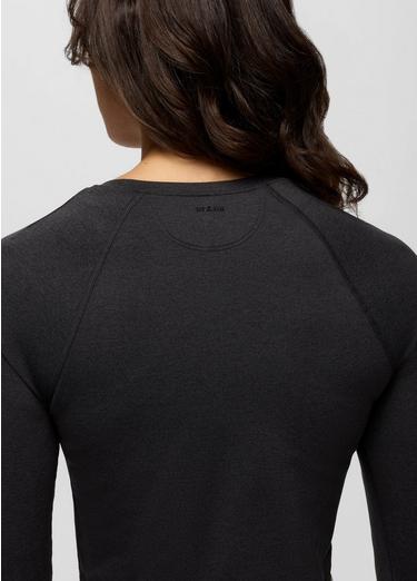 Heavana Long Sleeve, Color: Black Heather, image 12