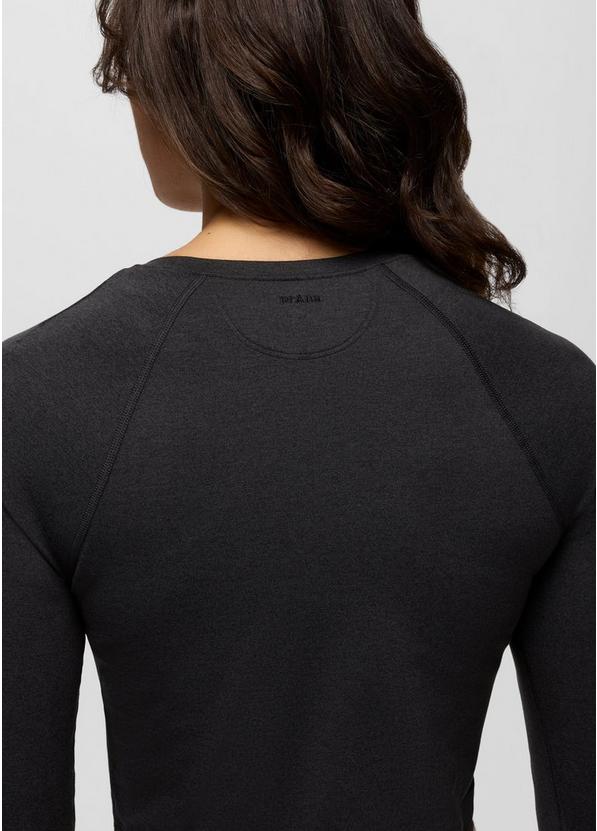 Heavana Long Sleeve, Color: Black Heather, image 4