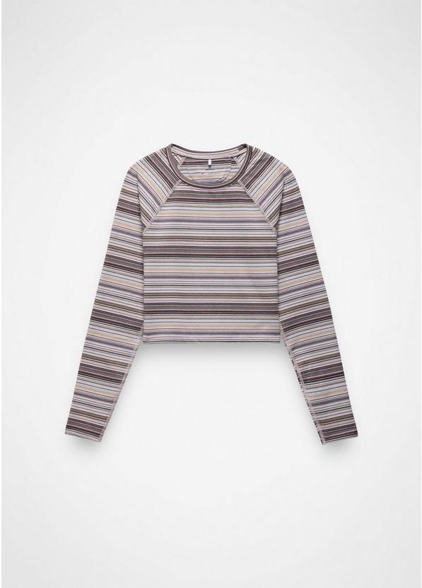 Heavana Long Sleeve, Color: Almond Microstripe, image 6