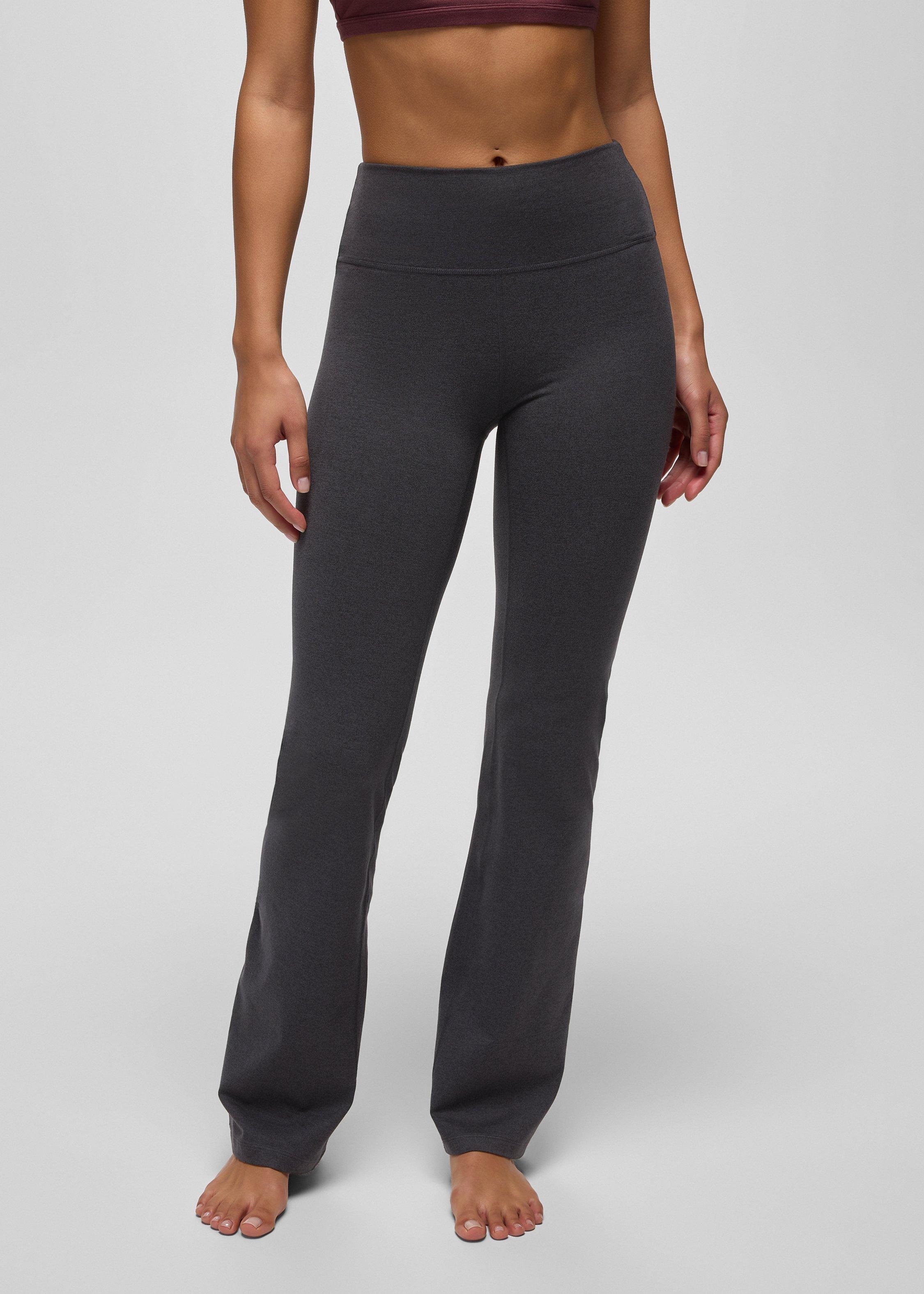 Womens prAna Heavana&trade; Bootcut Pant - Black Heather