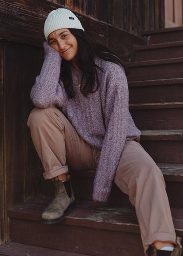 Emberbrook Sweater, Color: Vino Heather, image 3