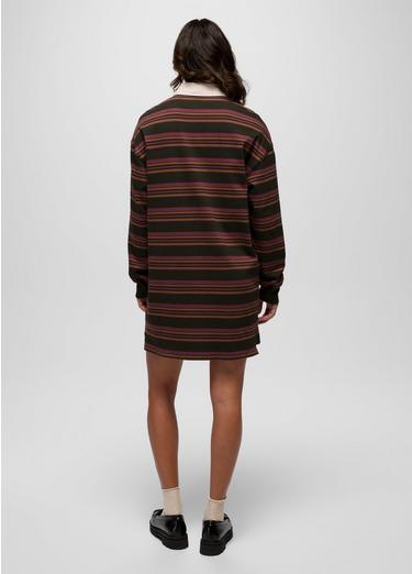 prAna Rugby Dress, Color: Nori Stripe, image 2
