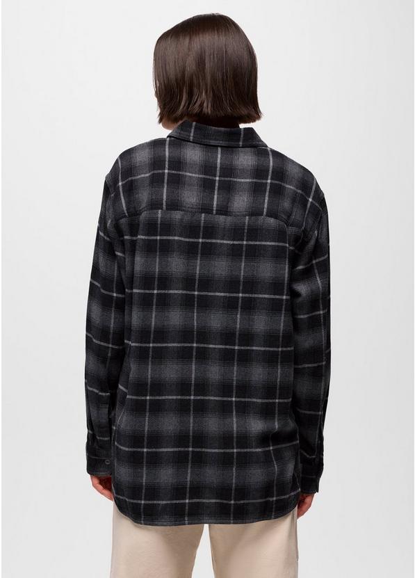 Cabin Core Flannel, Color: Charcoal, image 7