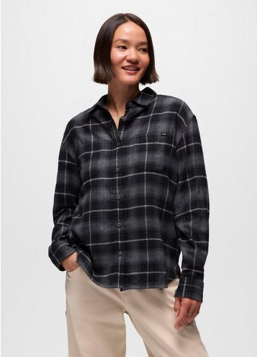 Cabin Core Flannel, Color: Charcoal, image 13