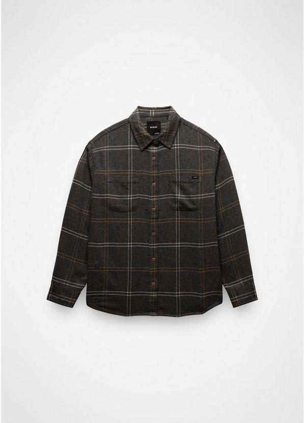 Cabin Core Flannel, Color: Dark Charcoal, image 5
