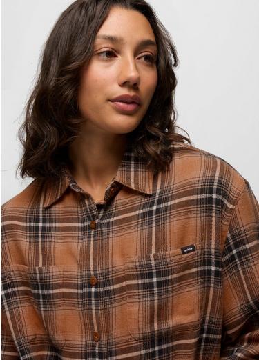 Cabin Core Flannel, Color: Tawny, image 7